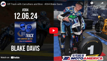 Off Track With Carruthers And Bice Podcast: Star In The Making Blake Davis